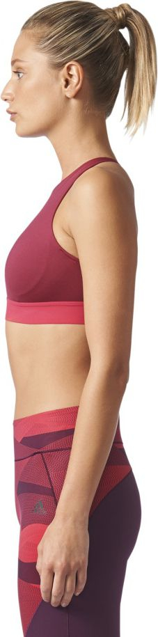 Bra sportiv Adidas Halter Bra BR5216, XXS, e kuqe