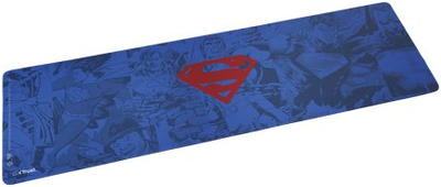 Mousepad gaming Trust GXT 759SM XXL, 930x300mm, dizajn Superman, kuqe e blu