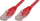 Мрежен кабел MicroConnect Patchcord B UTP60025R, CAT6, 0.25m, црвен
