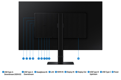 Monitor Samsung ViewFinity S60UD 32", 2560x1440, Quad HD, i zi