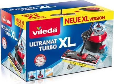 Сет ротирачка крпа и кофа Vileda Ultramax Turbo XL (161023)