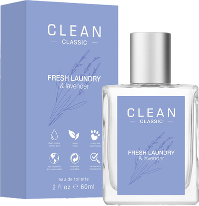 Ujë tualeti Clean Fresh Laundry &amp; Lavender L, 2.0oz