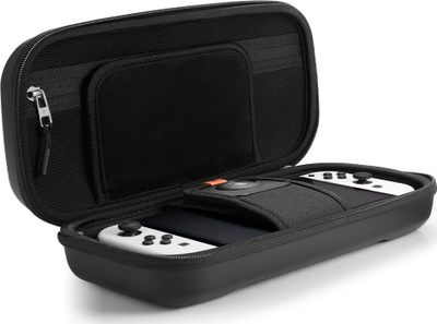 Çantë mbrojtëse Spigen Rugged Armor Pro Pouch, për Nintendo Switch dhe Switch OLED, e zezë