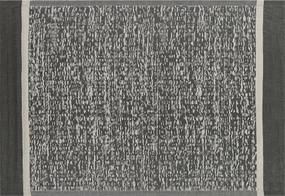 Tapet jashtë për Beliani BALLARI, 120x180 cm, polipropilen, i zi