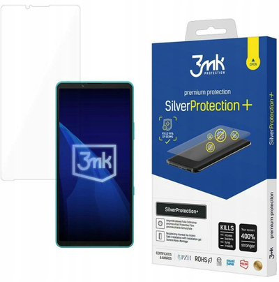 Folie mbrojtëse 3MK SilverProtection+ për Sony Xperia 10 VII, antigërvishtëse, transparente