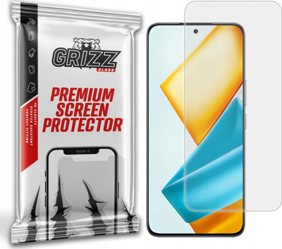 Folie mbrojtëse Grizz PaperScreen për Honor 90 GT, matte, kundër gjurmëve të gishtave, transparente