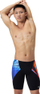 Jammer për burra Speedo Club Training V-Cut, Endurance Plus, print Lava Blur, blu me të kuqe