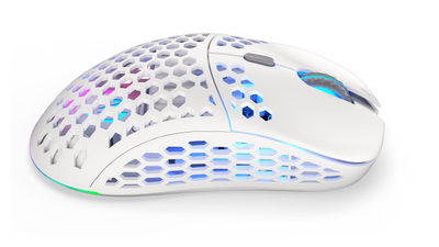 Maus gaming Endorfy LIX OWH Wireless EY6A010, ambidextrous, me RF, i bardhë
