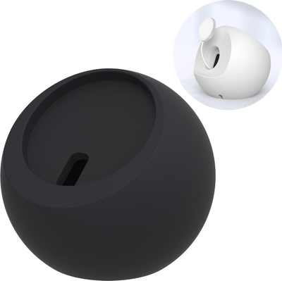 Mbajtëse magnetike CHOETECH H050, 2 me 1 për iPhone dhe Apple Watch, silikoni, e zezë
