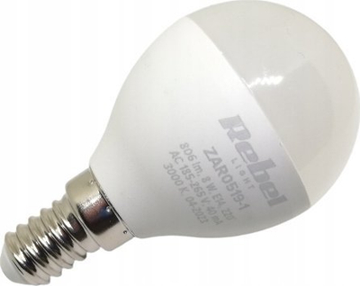 Llambë LED Rebel, E14, 8W 806lm 3000K, dritë e ngrohtë
