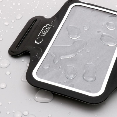 Bandolete sport për telefon Tech-Protect M5, universale, me rrip që rregullohet, e zezë