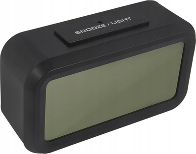 Orë me zile NoName Trusty ZG21, ekran i madh LCD, e zezë