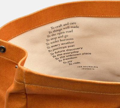 Çantë shpine Brooks Pickwick Cotton Canvas 26L, i papërshkueshëm nga uji, Goose Beak Maroon