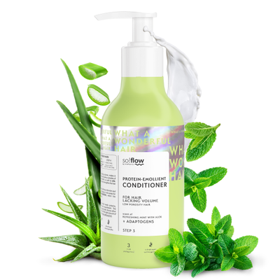 Balsam për flokë So!Flow Mint & Aloe, 400ml