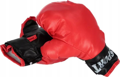 Set boksi për fëmijë Zest Boxer Sports, doreza me tapet trajnimi, i kuq