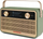 Radio portabël Nordmende Transita 121 IR, DAB+, radio interneti, jeshile