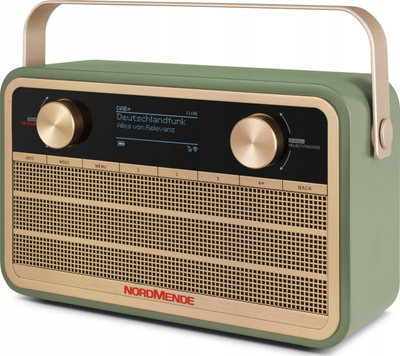 Radio portabël Nordmende Transita 121 IR, DAB+, radio interneti, jeshile