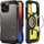 Mbulesë telefoni Spigen Tough Armor AI MagFit, për iPhone 16 6.3", me kickstand, e zezë