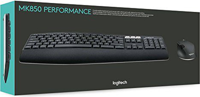 Kombo tastierë dhe mi Logitech MK850, wireless, multi device, i zi