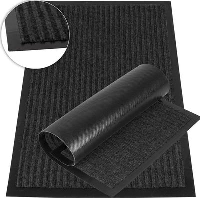Tapet hyrje Entrance Door Mat, 40x60cm, antirrëshqitës, gri