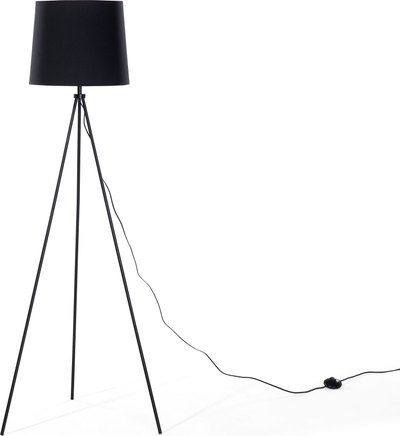 Lampë dyshemeje SAMBRA Metal, tripod, metal, e zezë