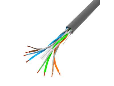Kabllo rrjeti Lanberg LCU6-10CC-0305-S, Cat6 UTP, 305 m, gri
