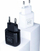Karikues muri 3MK Hyper Charger 20W, 2 porta USB e USB-C, i zi