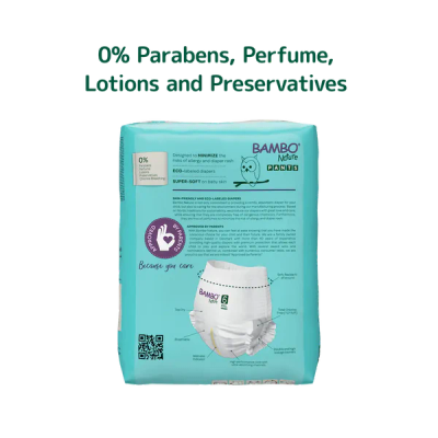 Pelena Ekologjike - Bambo Nature Pants 6 (15+ kg), 18 copë