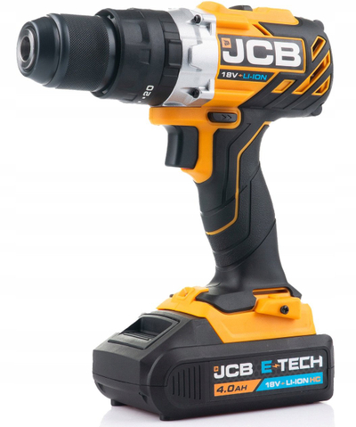 Çekiç kaçavidë pa kabllo JCB 18V, 65Nm, 2 shpejtësi, e verdhë