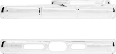 Kapak telefoni për iPhone 13 Pro, TPU, me cepa katrorë, transparent