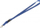 Varëse kartelash Roger LANYARD NL-1, me grep, blu