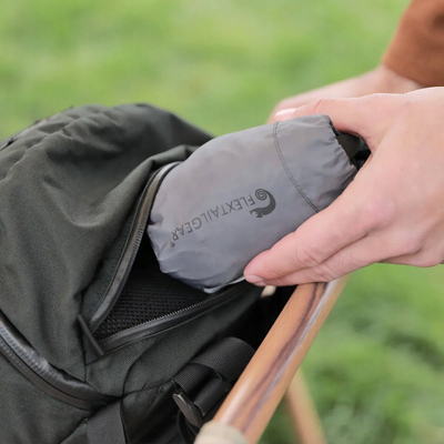 Jastëk udhëtimi Flextailgear Zero Pillow, fryrje me ajër, i papërshkueshëm nga uji, kafe