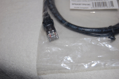 Kabllo rrjeti PremiumCord CAT6a S-FTP, RJ45 RJ45, 1m, i zi