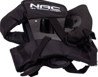 Rrip profesionist për kositëse me benzinë NAC Double Harness, dopio, i rregullueshëm, ngjyrë e zezë