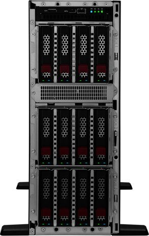 Сервер куќиште HPE ProLiant ML350 Gen11 5416S, MR408i-o, 8x 2.5\", црн