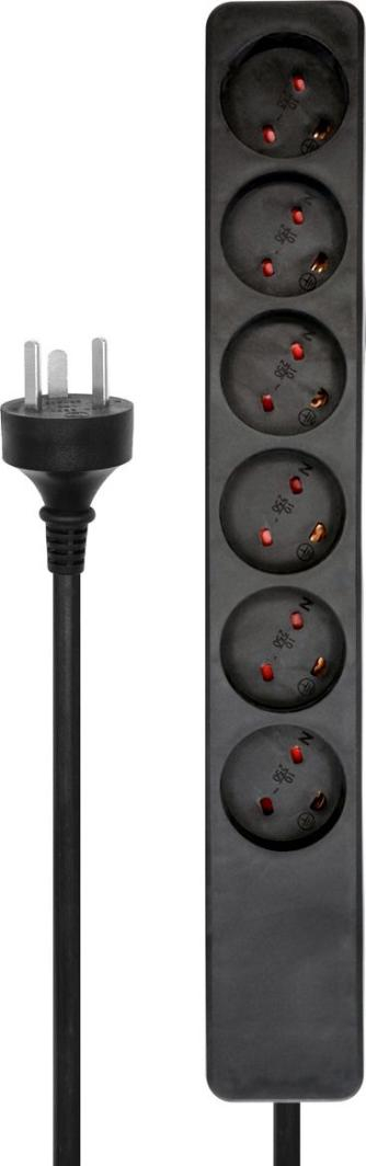 Shirit rryme ProXtend Danish IT Power Strip, 6 prizë, i bardhë