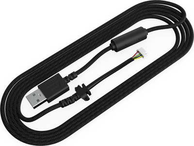 Kabllo për maus Endgame Gear OP1 Flex Cord 5.0, USB A, e zezë