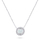 Set stolisë nga argjendi Opal SET225W, vathë dhe qafore, me gurë opal