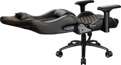 Karrige gaming Cougar Outrider S, lëkurë PVC, mbështetje mesi, e zezë