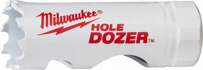 Sharrë rrethore Milwaukee Hole Dozer 49-56-0023, 19 mm, bi-metal, e bardhë