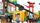 Set lodër LEGO NINJAGO City Markets, 21 minifigura, 4 kate, shumëngjyrësh