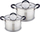 Set tenxheresh Kamille 5751, inox, 4 pjesë, për soba me induksion