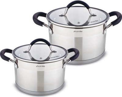 Set tenxheresh Kamille 5751, inox, 4 pjesë, për soba me induksion