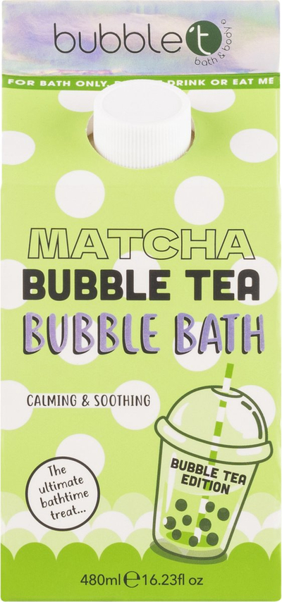 Çaj për dush Bubble T, Matcha Bubble Bath, 480 ml