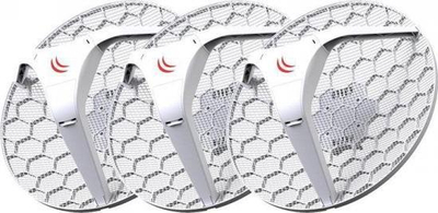 Antena interneti Mikrotik RBLHG-5nD, 5GHz, 24.5 dBi, e bardhë