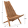 Karrige lounge CAMY palosëse teak 54×90×91 cm (HM5962)