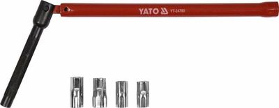 Çelës instalimi Yato Broken Fitting, 8–12 mm, çelik karboni
