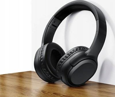 Kufje Bluetooth Usams Yun Series USAMS YG23, over ear, 40 orë bateri, të zeza