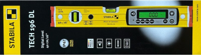 Niveli digjital Stabila Tech 196M DL, 40cm, IP67, i verdhë