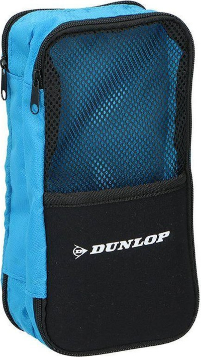 Çantë udhëtime Dunlop Travel Organizer, për aksesore, 21x11.5 cm, blu me të zezë